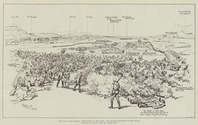 A Guerra no Sudão, a Batalha de Abou Klea, Nossa Praça avançando para o Ataque